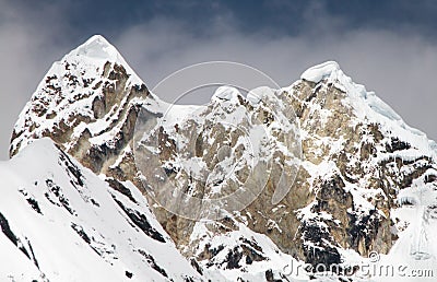 Jirishanca, Cordillera Huayhuash, Peru Stock Photo