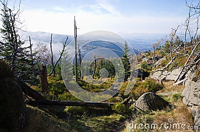 Jizera mountains, Czech Republic Stock Photo