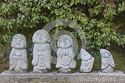 Jizo sculpture Stock Photo