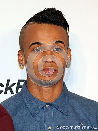 JLS,Aston Merrygold Editorial Stock Photo