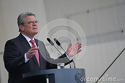 Joachim Gauck , President of Germany Editorial Stock Photo
