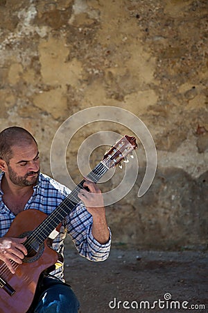 Joao Manuel Bastos Guitarist Stock Photo
