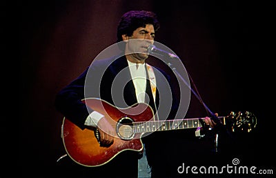 Joaquin Ramon Martinez Sabina known as Joaquin Sabina, is a Spanish singer-songwriter, poet and painter Editorial Stock Photo