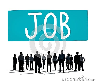 Job Employment Career Occupation Goals Concept Stock Photo