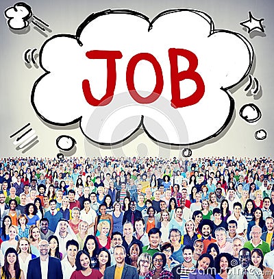 Job Employment Career Occupation Goals Concept Stock Photo