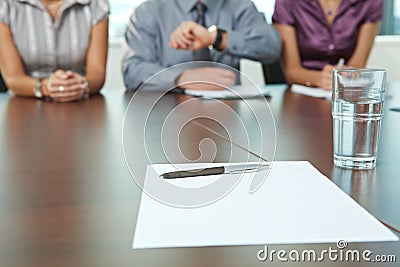 Job interview Stock Photo