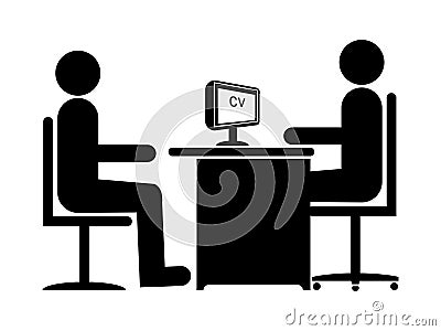 Job Interview Stock Photo