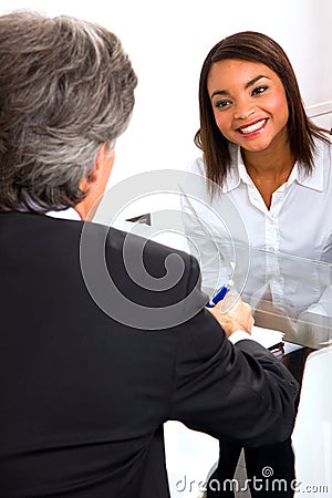 Job interview Stock Photo