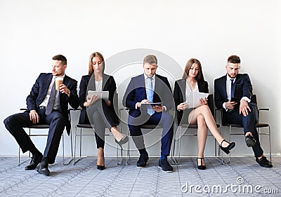 Job interview Stock Photo