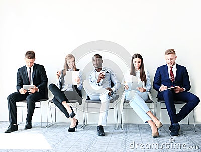 job interview Stock Photo