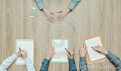 Job interview Stock Photo