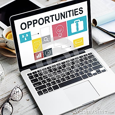 Job Opportunities Motivation Employment Competence Concept Stock Photo