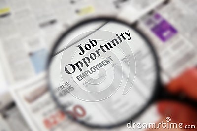 Job opportunity Stock Photo