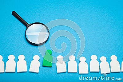 Job vacancy concept, apply interview. Student recruitment Stock Photo