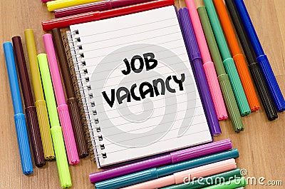 Job vacancy concept Stock Photo