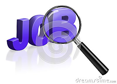 Job work search recruitment vacancy carreer Stock Photo