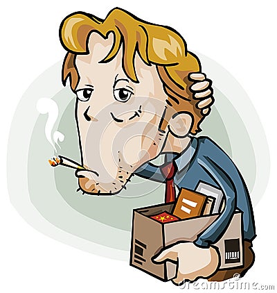 Jobless Vector Illustration