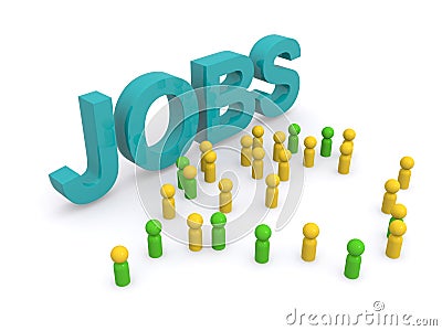 Jobs Stock Photo