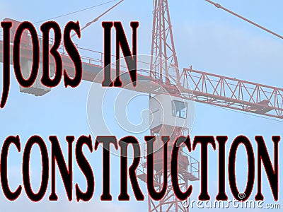 jobs in construction Cartoon Illustration