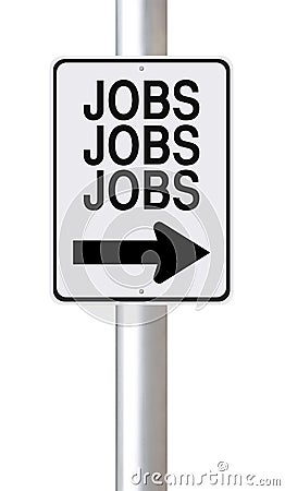 Jobs! Stock Photo