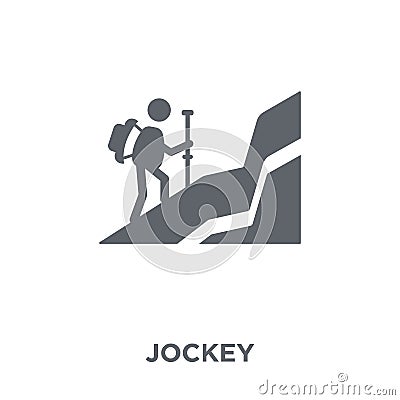 Jockey icon from Camping collection. Vector Illustration