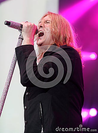 Def Leppard performs in concert Editorial Stock Photo