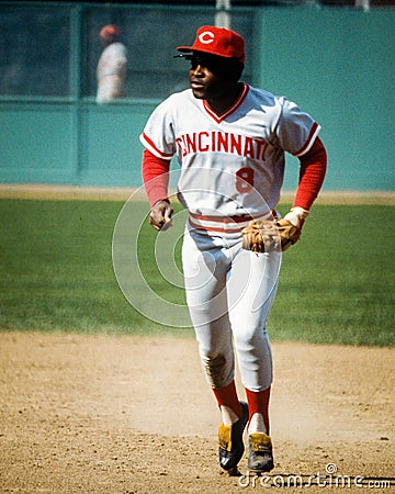 Joe Morgan Cincinnati Reds Editorial Stock Photo