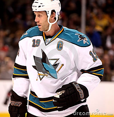 Joe Thornton San Jose Sharks Editorial Stock Photo