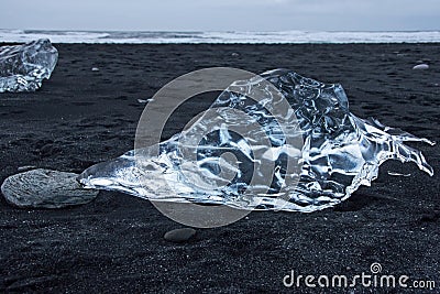 Joekulsarlon (JÃ¶kulsÃ¡rlÃ³n), Iceland Stock Photo