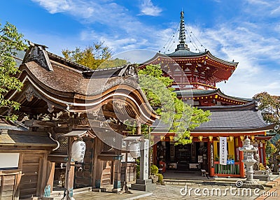 Jofuku-in Temple in Koyasan (Mt. Koya) Wakayama Stock Photo