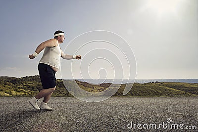 Jogging Stock Photo