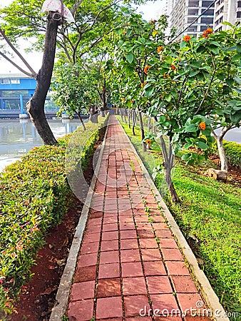 Jogging Track Editorial Stock Photo