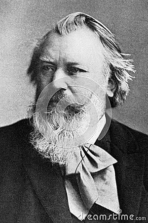 Johannes Brahms Editorial Stock Photo