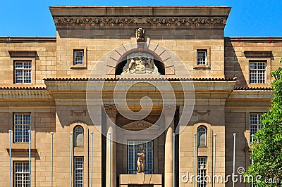 Johannesburg Central Magistrate`s Court Stock Photo