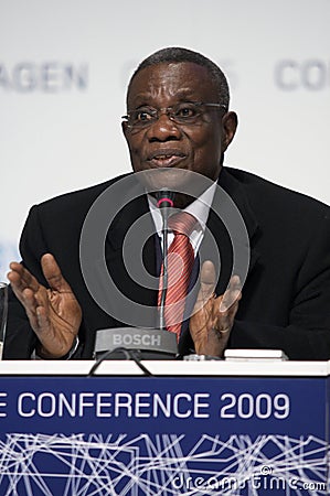 John Atta Mills President of Ghana Editorial Stock Photo