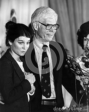 John B. Anderson Runs for President Editorial Stock Photo