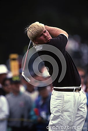 John Daley Professional Golfer. Editorial Stock Photo