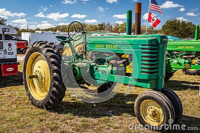 1945 John Deere Model A Tractor Editorial Stock Photo