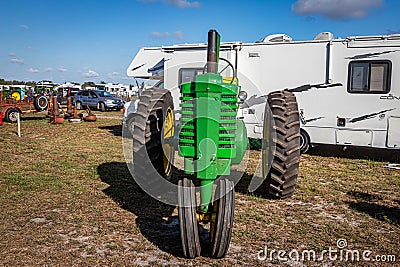 1947 John Deere Model A Tractor Editorial Stock Photo