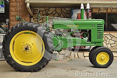 John Deere Tractor Editorial Stock Photo