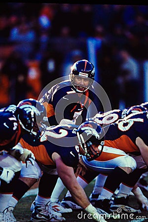 John Elway Denver Broncos Editorial Stock Photo