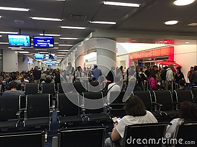 John F Kennedy Airport in New York Editorial Stock Photo