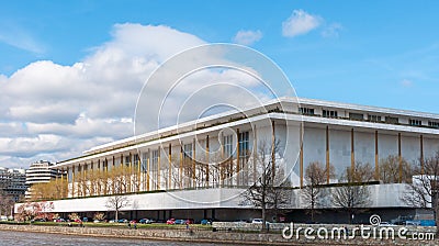 John F. Kennedy Center for the Performing Arts in Washington D.C. Editorial Stock Photo