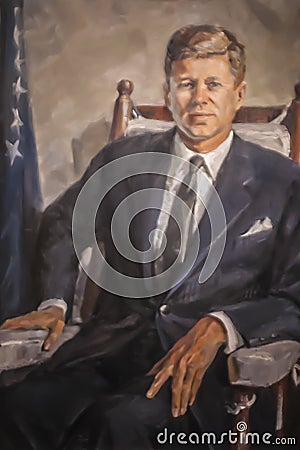 John F. Kennedy Editorial Stock Photo