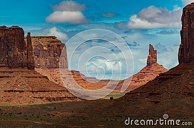 John Ford Point Monument Valley Stock Photo