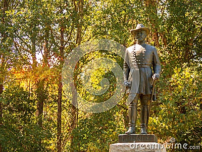 John H Forney Statue Civil War Editorial Stock Photo