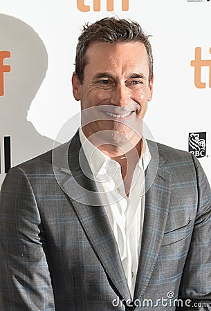 Actor John Hamm at premiere of Lucy In The Sky at TIFF19 Editorial Stock Photo