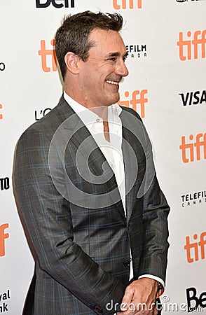 Actor John Hamm at premiere of Lucy In The Sky at TIFF19 Editorial Stock Photo