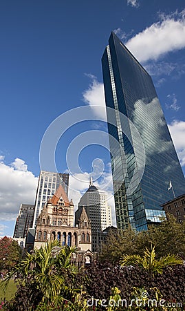 John Hancock Tower, Boston Editorial Stock Photo