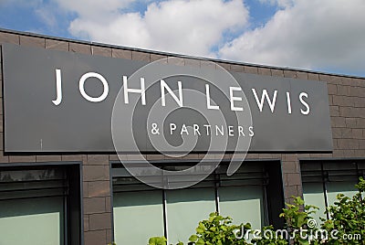 John Lewis store, Ashford Editorial Stock Photo